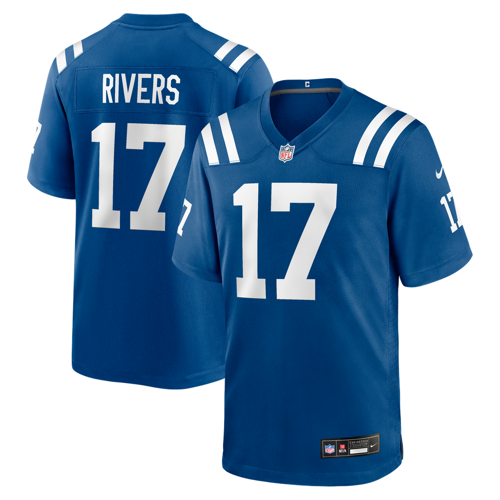 Men's Indianapolis Colts Philip Rivers Nike Royal Game product image 1