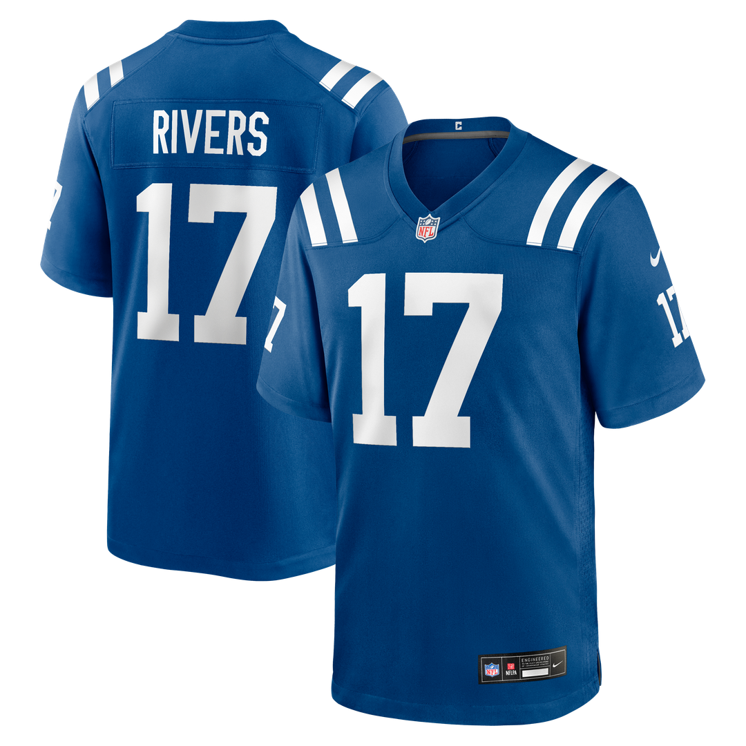 Men's Indianapolis Colts Philip Rivers Nike Royal Game product image 1