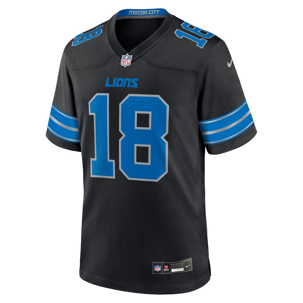 Men's Detroit Lions Isaac TeSlaa Nike Blue Game Player product image 17