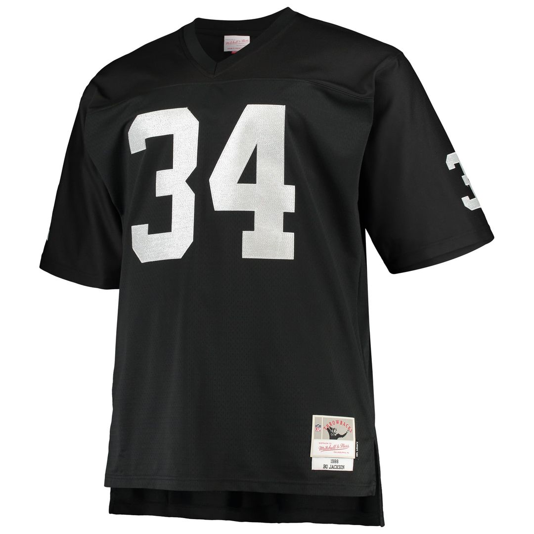 Men's Las Vegas Raiders Bo Jackson Mitchell & Ness Black product image 2