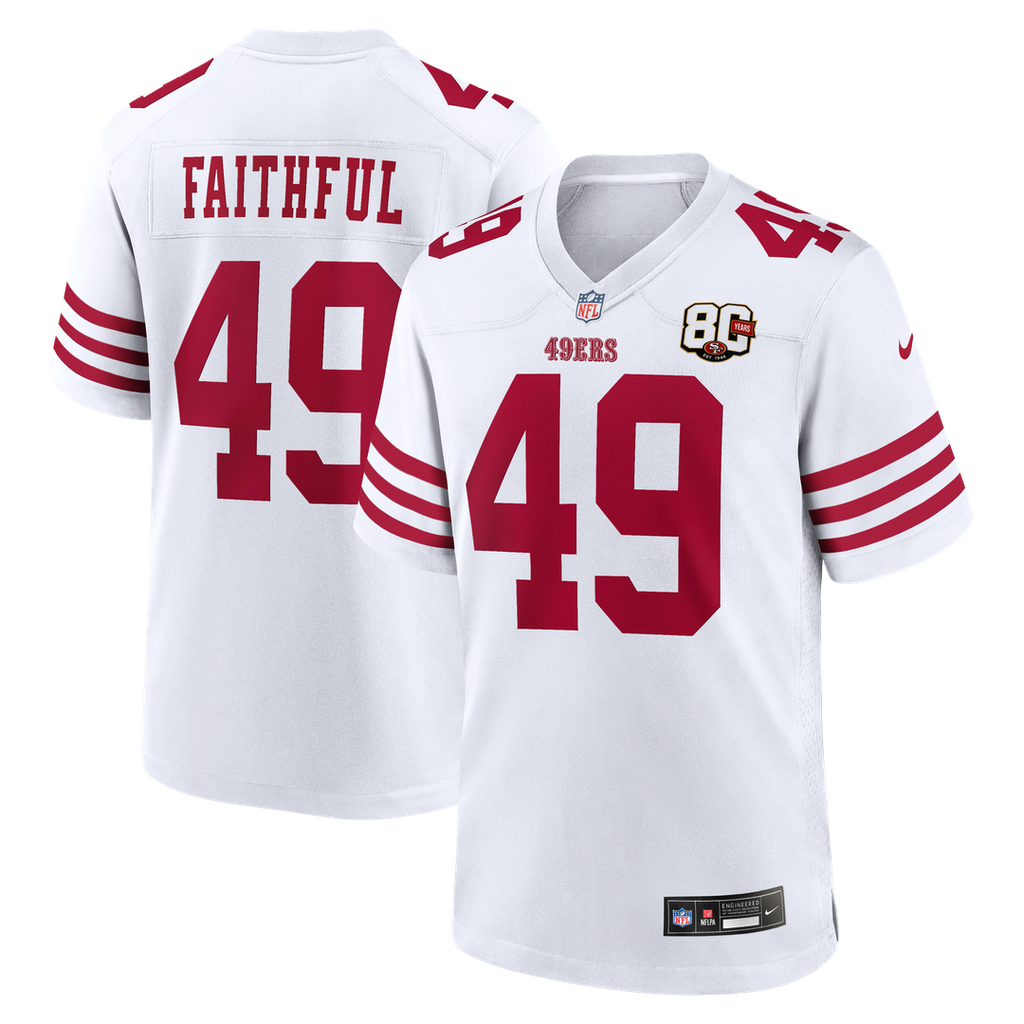Men's San Francisco 49ers The Faithful Nike Scarlet 80th product image 17