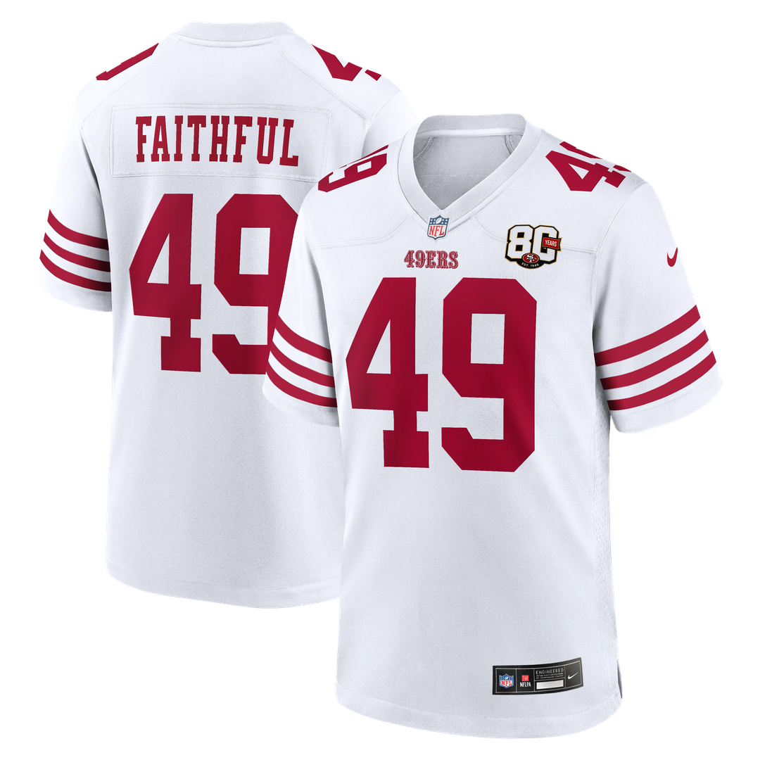 Men's San Francisco 49ers The Faithful Nike Scarlet 80th product image 17