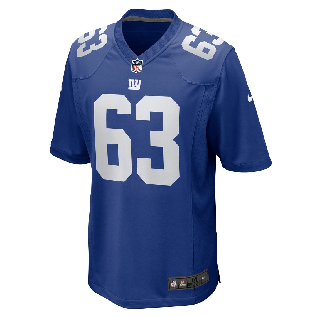 Men's New York Giants Jake Kubas Nike Royal Team Game Jersey product image 2