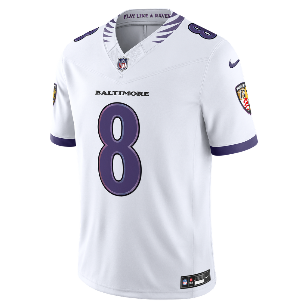 Men's Baltimore Ravens Lamar Jackson Nike Purple Team Vapor product image 28