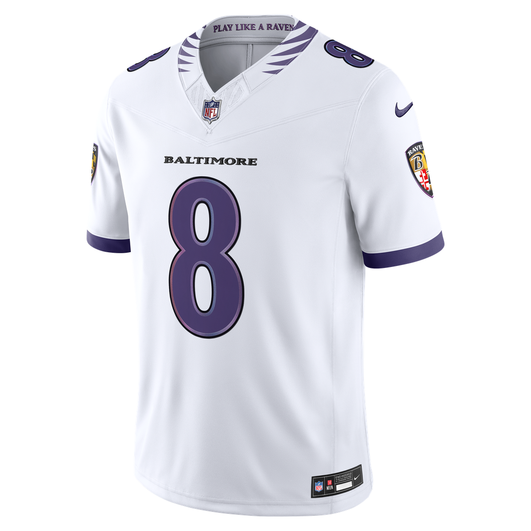 Men's Baltimore Ravens Lamar Jackson Nike Purple Team Vapor product image 28
