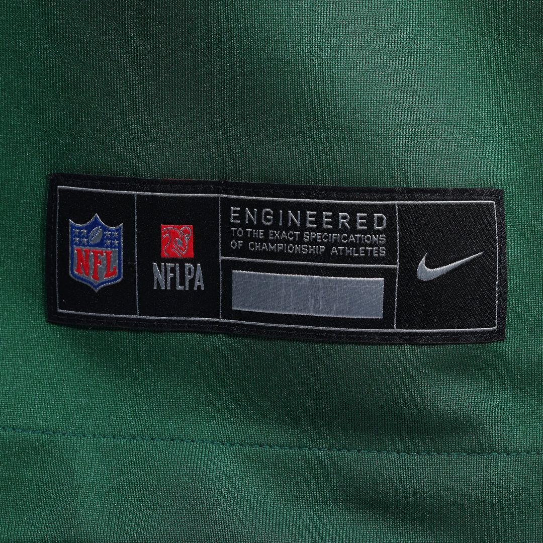 Men's New York Jets Braelon Allen Nike Legacy Green Game product image 6