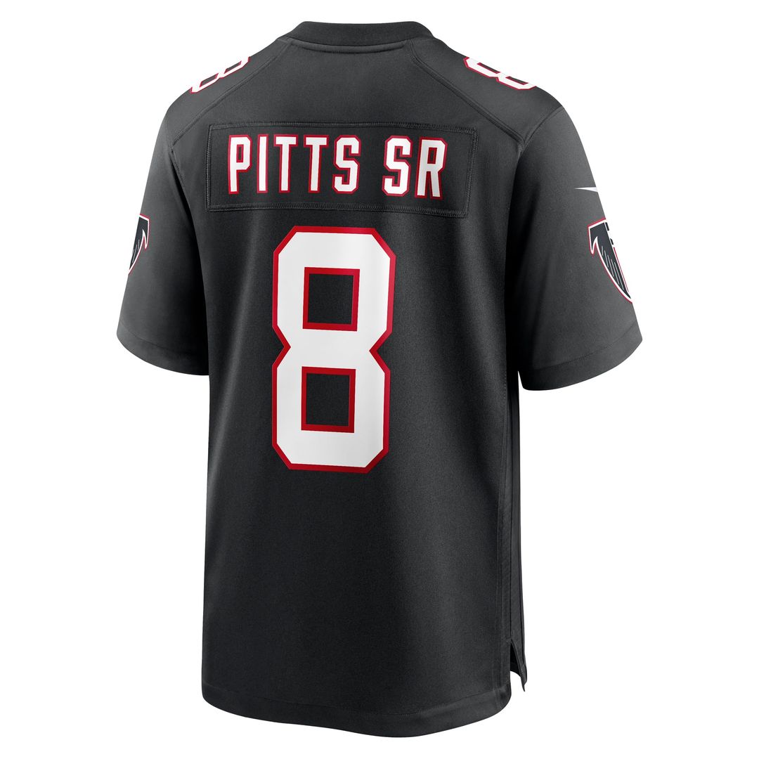 Men's Atlanta Falcons Kyle Pitts Sr. Nike Black Alternate product image 6