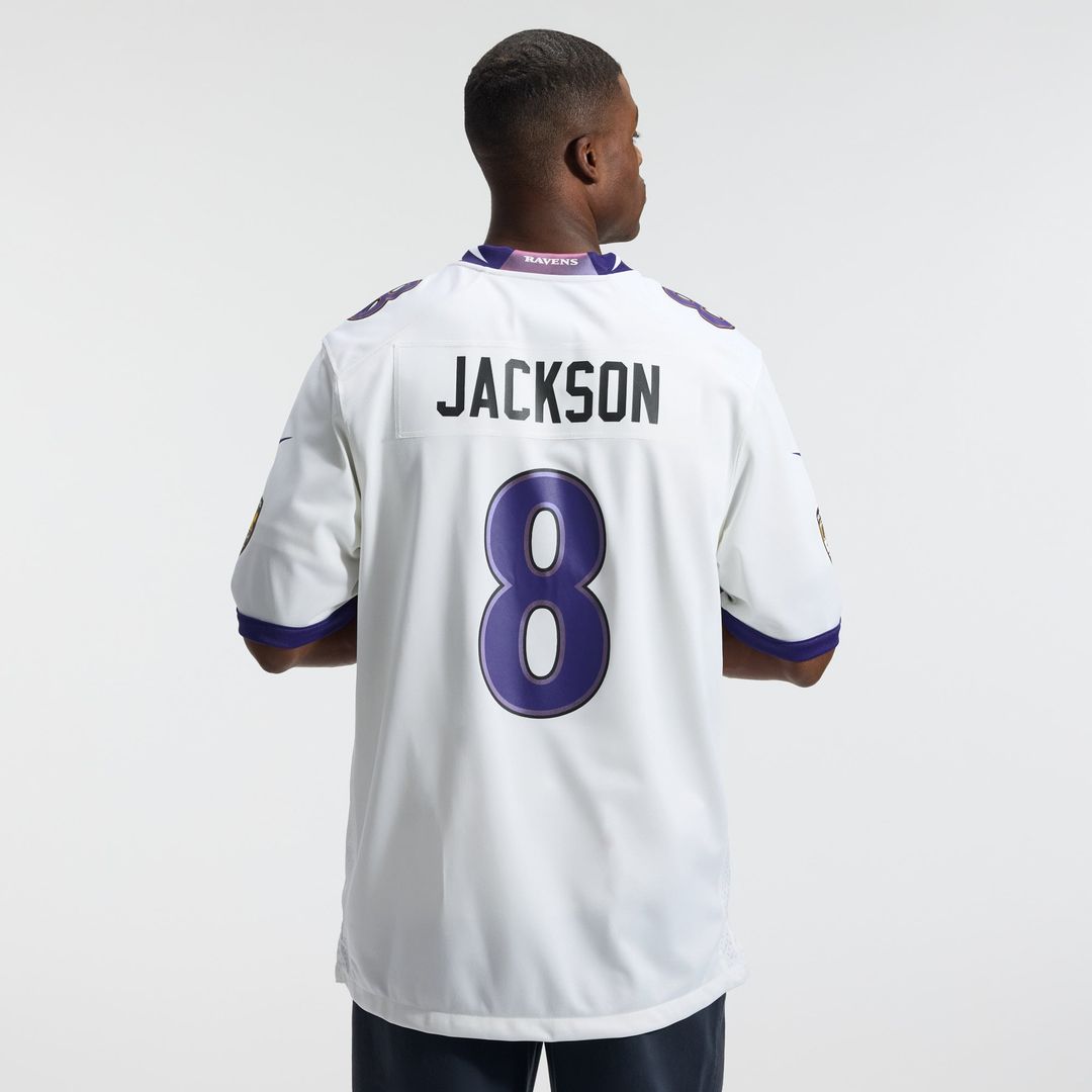 Men's Baltimore Ravens Lamar Jackson Nike Purple Alternate product image 12