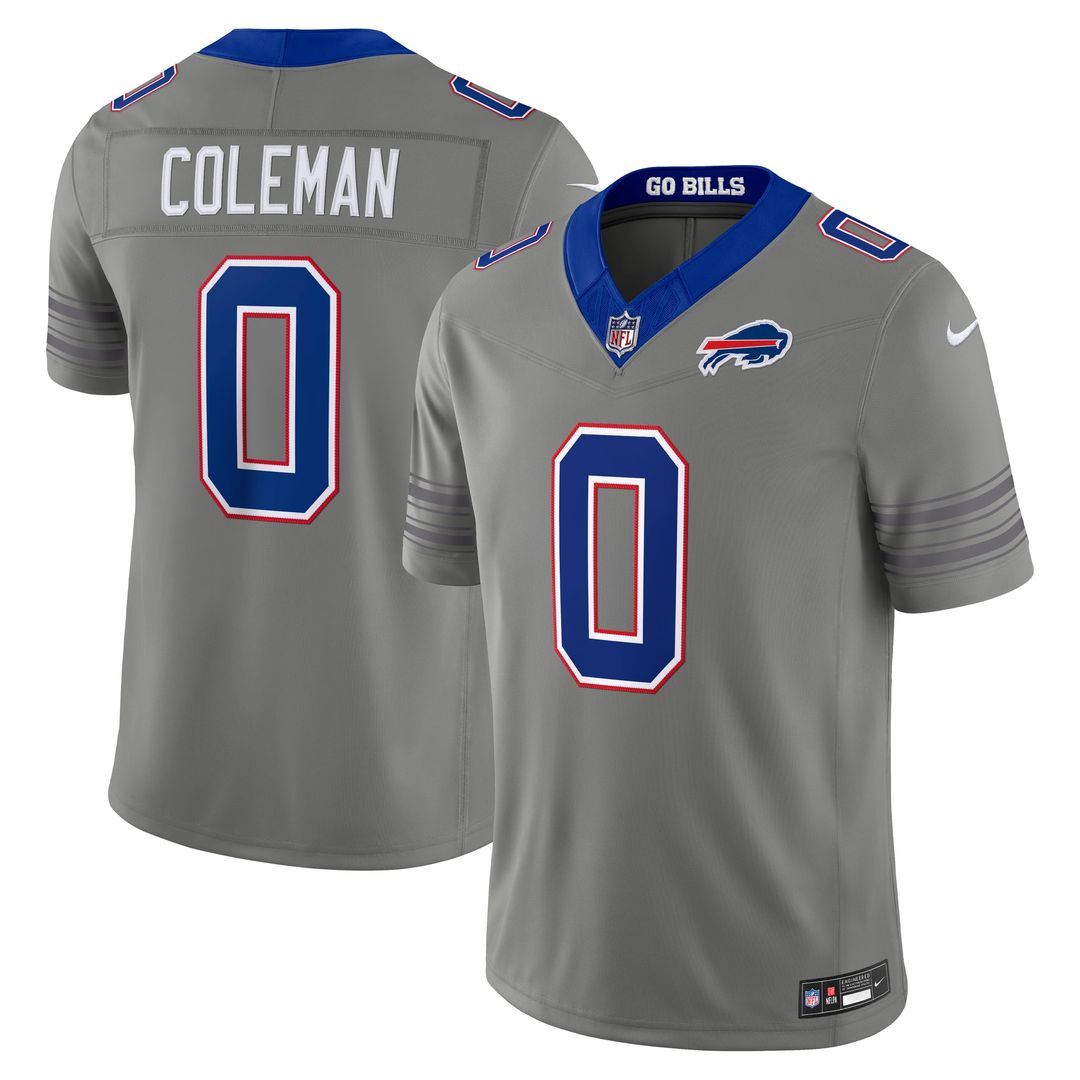 Men's Buffalo Bills Keon Coleman Nike Royal Team Vapor product image 7