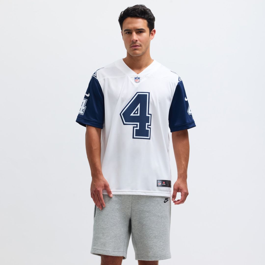 Men's Dallas Cowboys Dak Prescott Nike Navy Vapor Limited product image 9