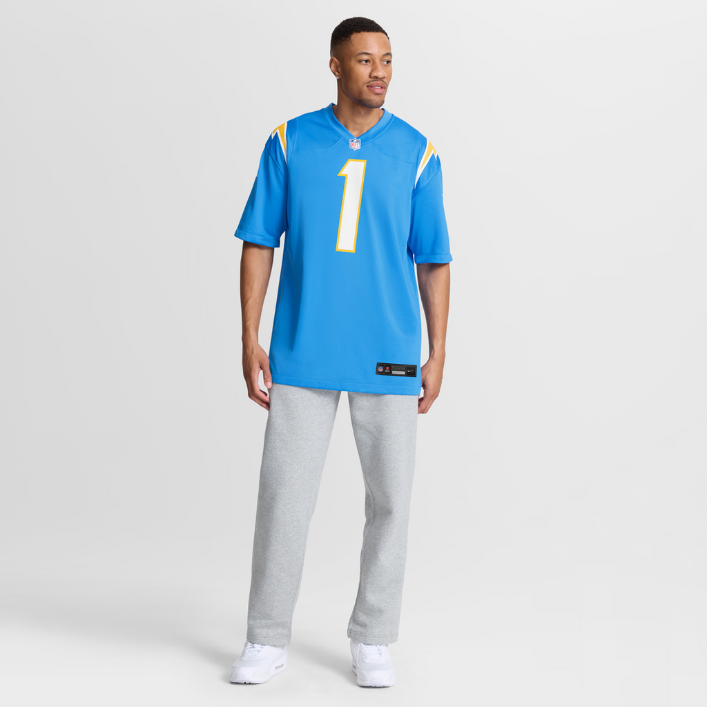 Men's Los Angeles Chargers Quentin Johnston Nike Powder product image 15