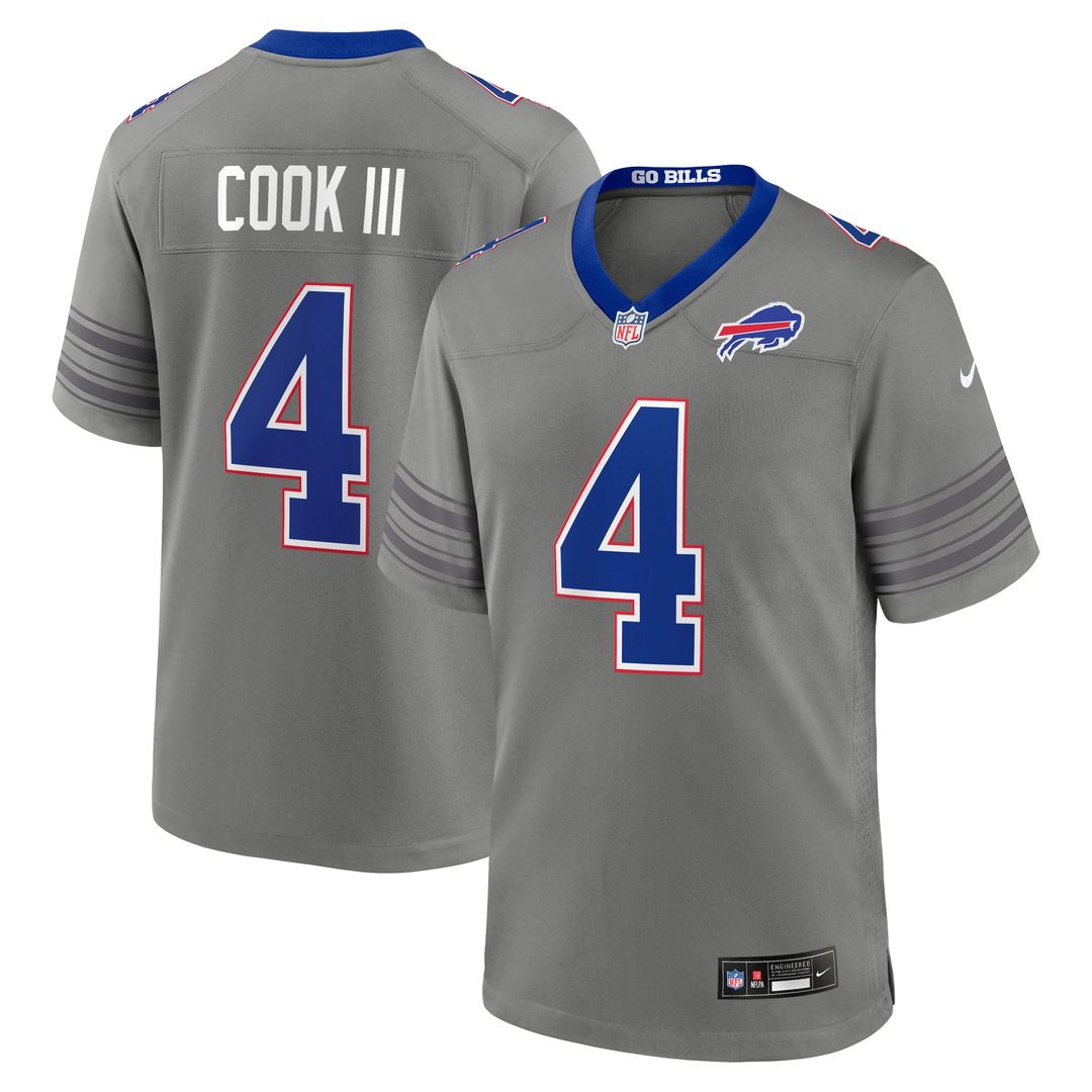 Men's Buffalo Bills James Cook III Nike Royal Team Game product image 26