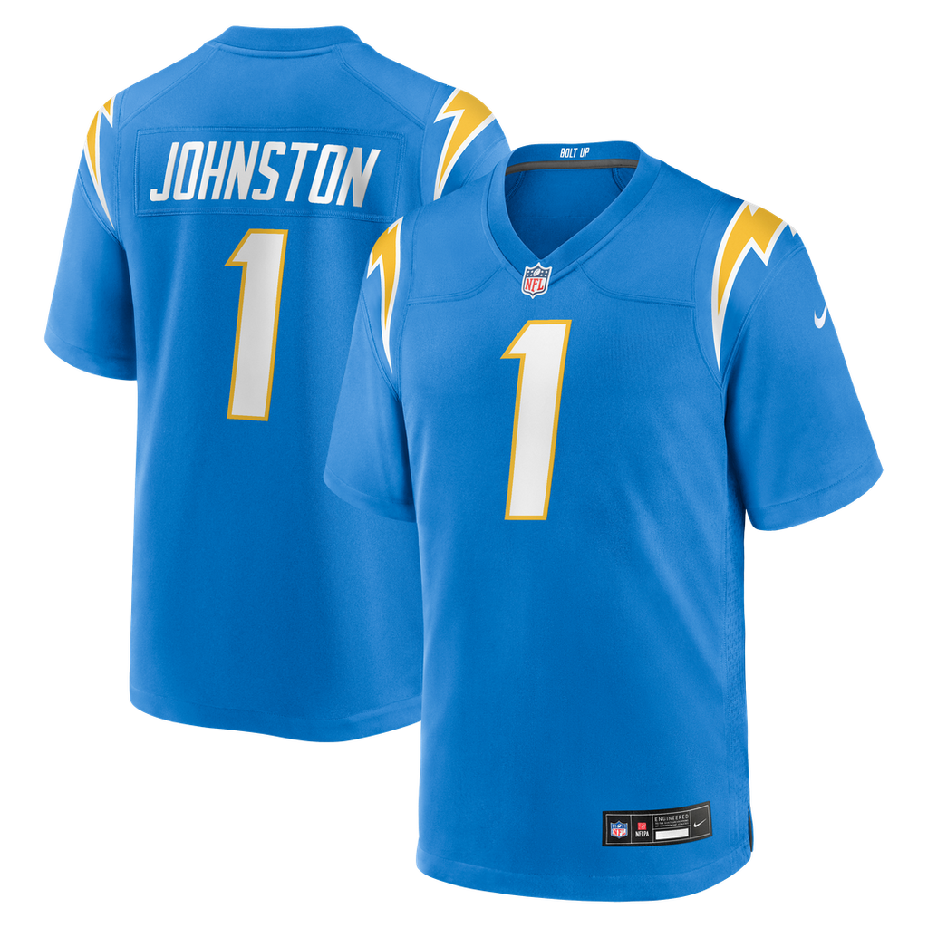 Men's Los Angeles Chargers Quentin Johnston Nike Powder product image 1