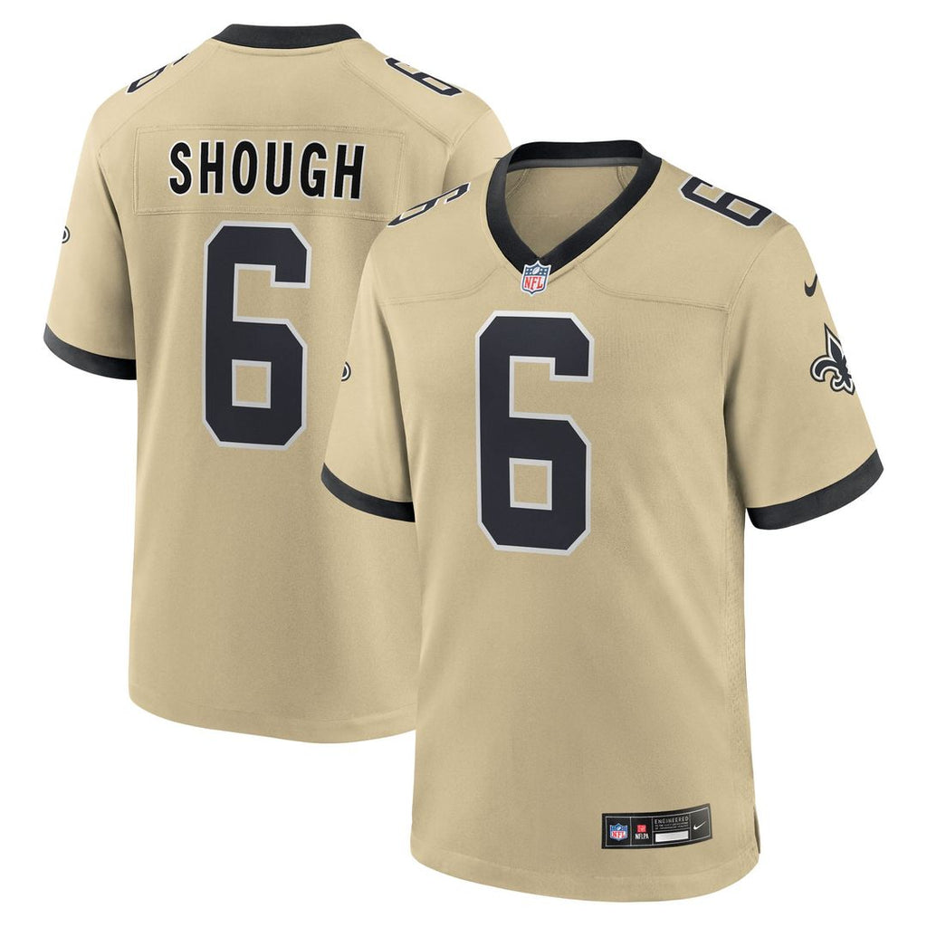 Men's New Orleans Saints Tyler Shough Nike Black Game Jersey product image 28