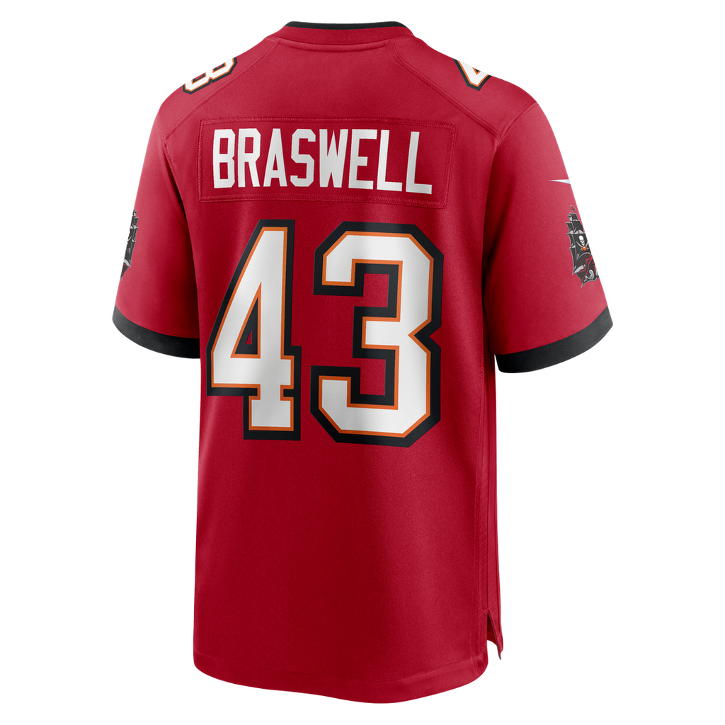 Men's Tampa Bay Buccaneers Chris Braswell Nike Red Game product image 3