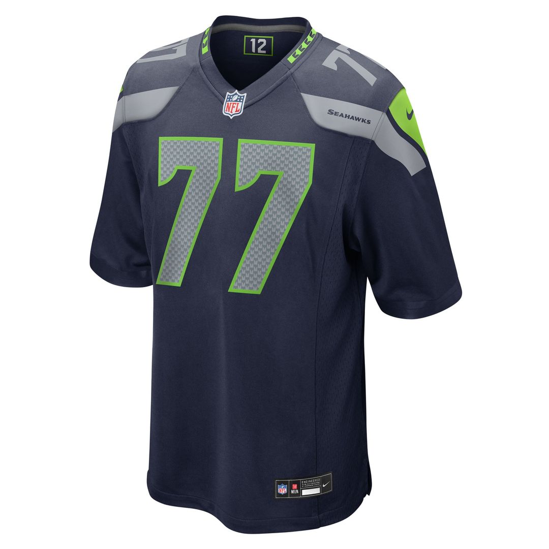 Men's Seattle Seahawks Bryce Cabeldue Nike College Navy product image 2