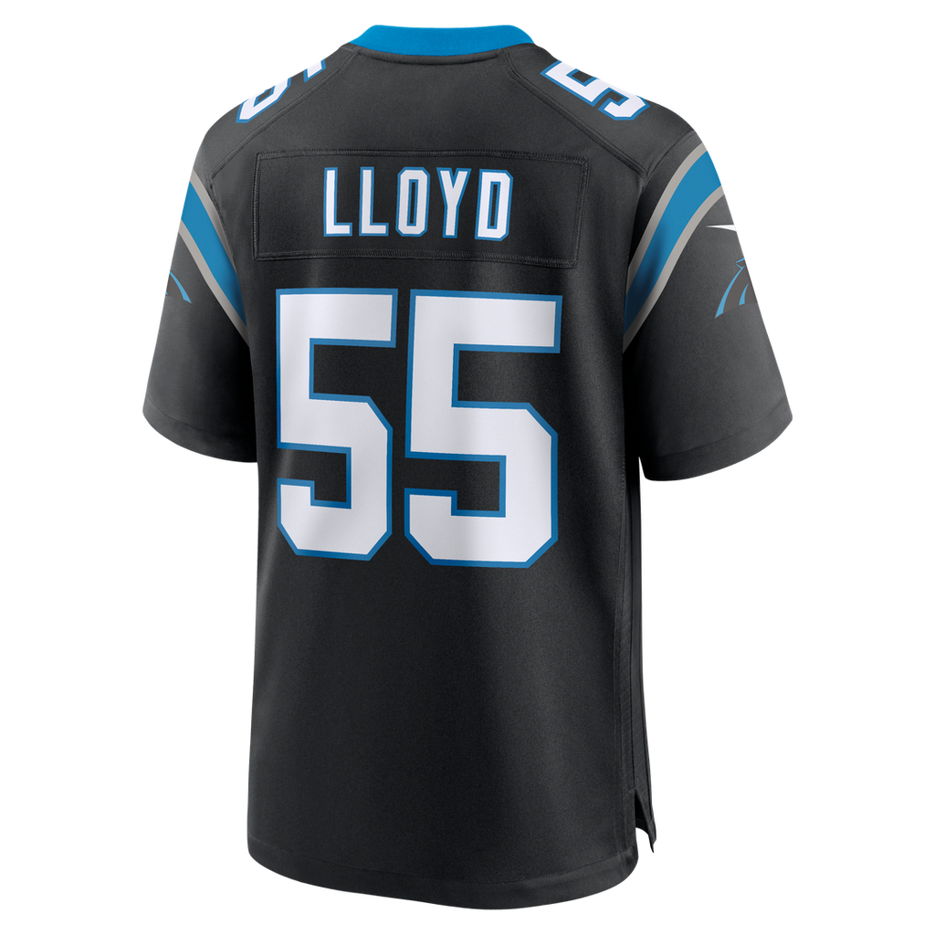 Men's Carolina Panthers Devin Lloyd Nike Black Team Game product image 3