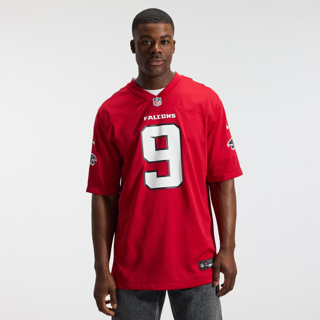 Men's Atlanta Falcons Michael Penix Jr. Nike Red Game Jersey product image 2