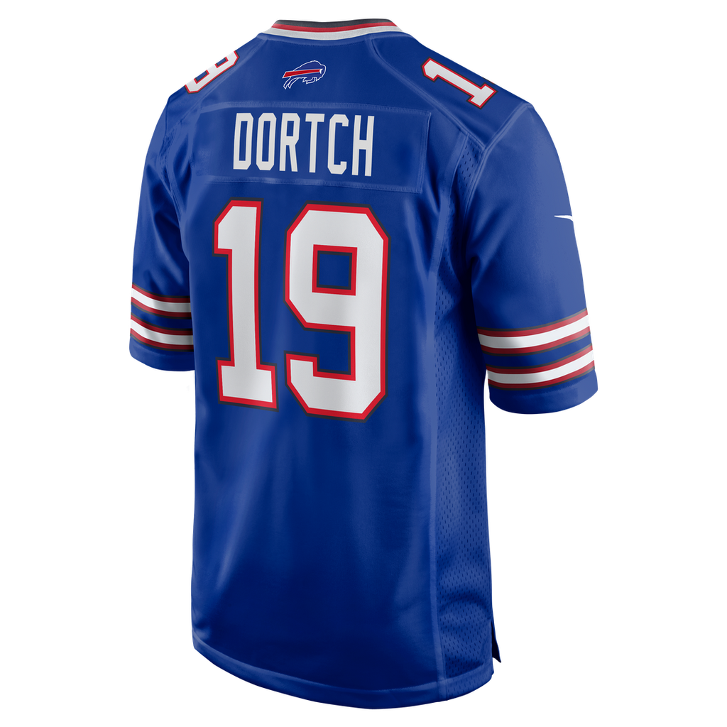 Men's Buffalo Bills Greg Dortch Nike Royal Team Game Jersey product image 5