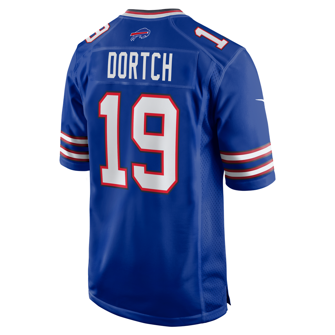 Men's Buffalo Bills Greg Dortch Nike Royal Team Game Jersey product image 5