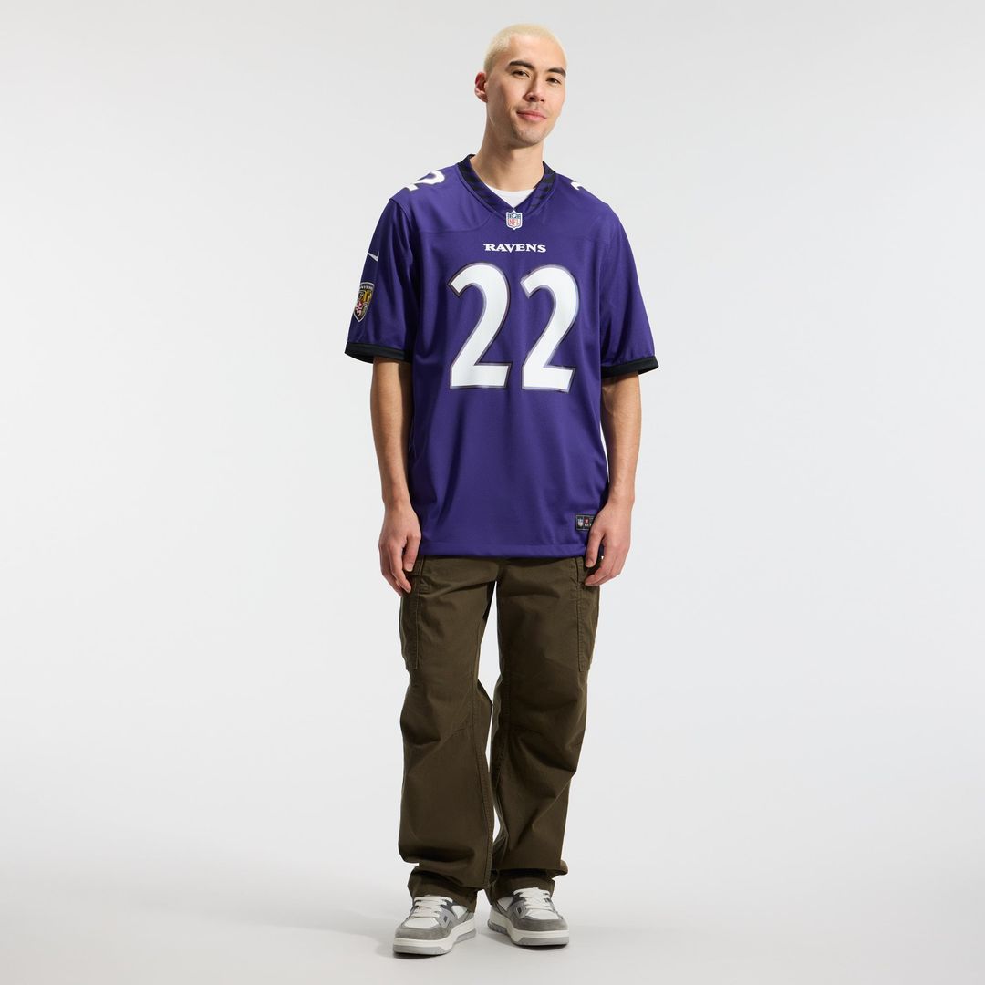 Men's Baltimore Ravens Derrick Henry Nike Purple Team Game product image 4