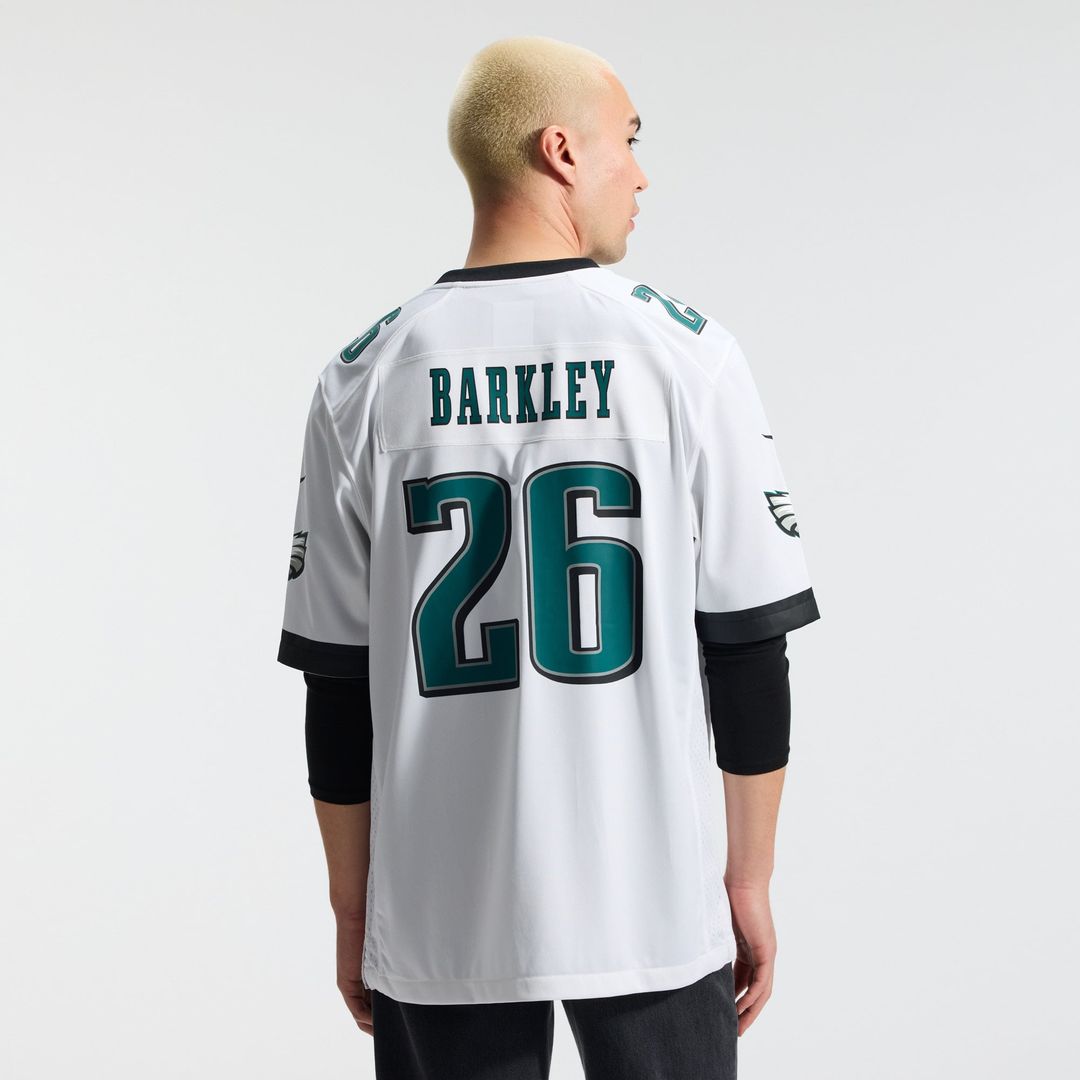 Men's Philadelphia Eagles Saquon Barkley Nike Black product image 15