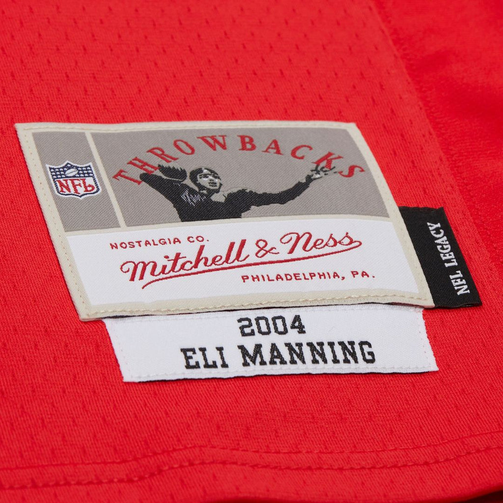 Men's New York Giants Eli Manning Mitchell & Ness Red 2004 product image 5