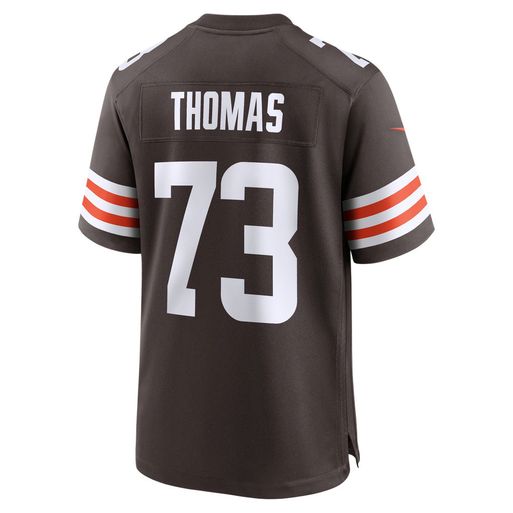 Men's Cleveland Browns Joe Thomas Nike Brown Retired Game product image 11