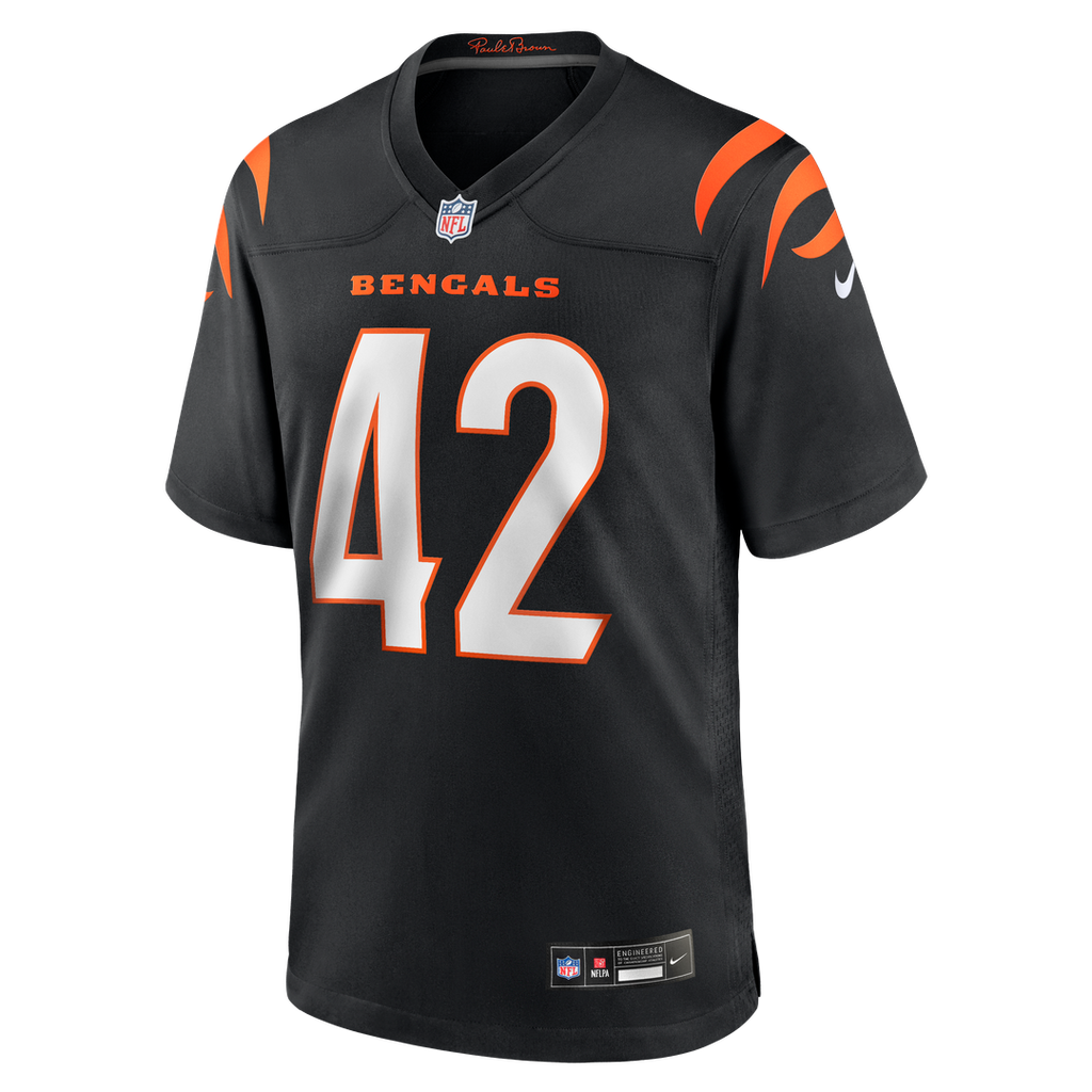 Men's Cincinnati Bengals Oren Burks Nike Black Team Game product image 2