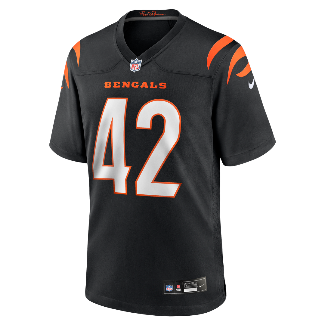 Men's Cincinnati Bengals Oren Burks Nike Black Team Game product image 2