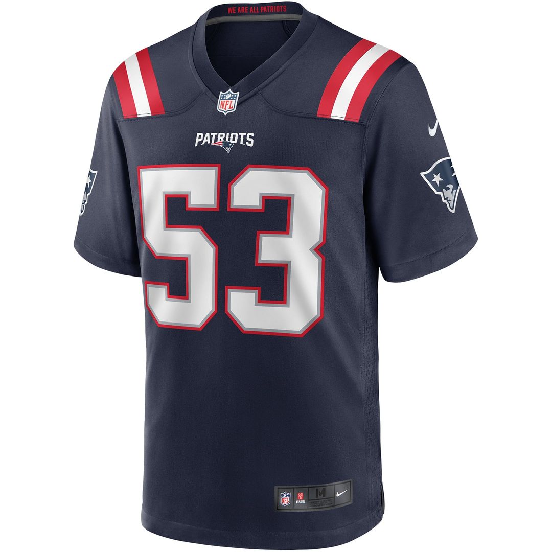 Men's New England Patriots Chris Slade Nike Navy Game product image 2