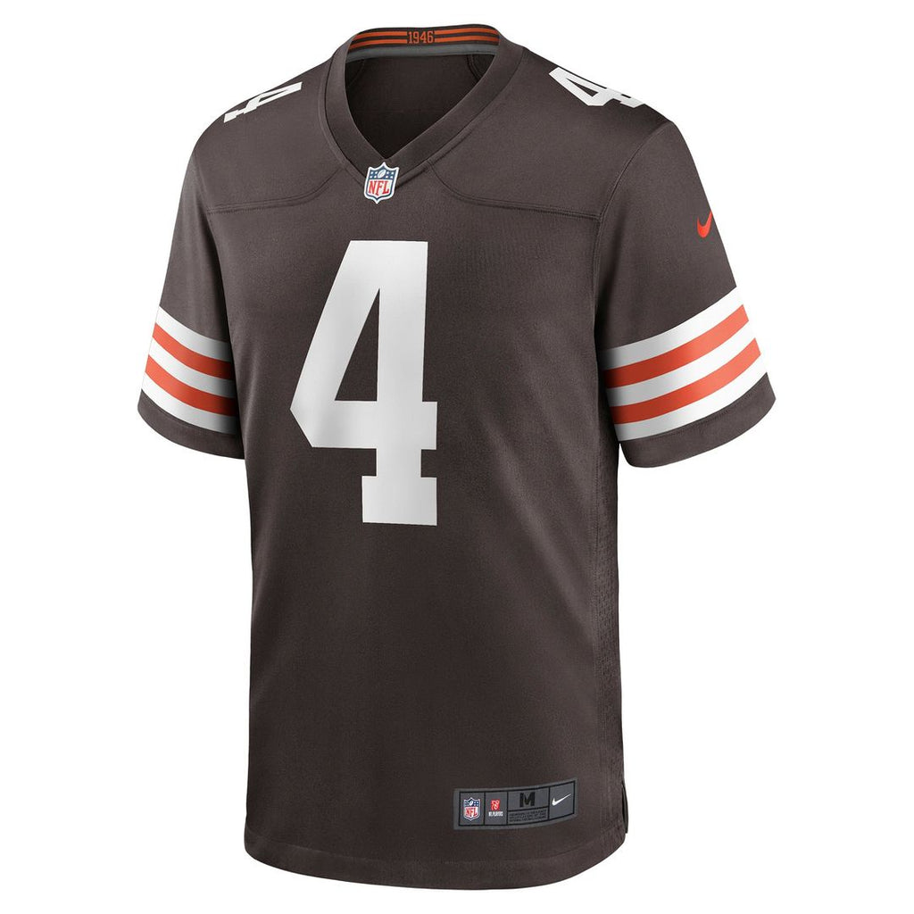 Men's Cleveland Browns Deshaun Watson Nike White Game Jersey product image 8