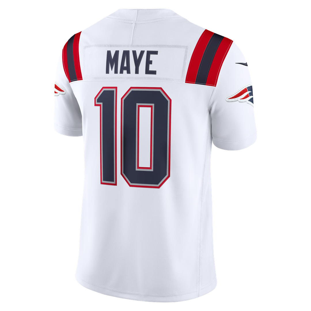 Men's New England Patriots Drake Maye Nike White Vapor product image 3