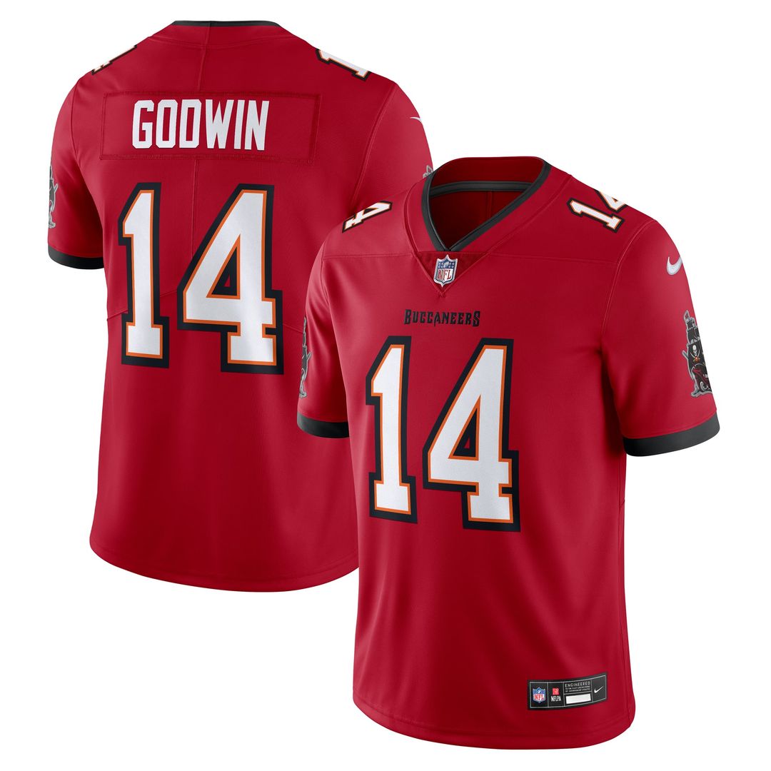 Men's Tampa Bay Buccaneers Chris Godwin Nike Red Vapor product image 1