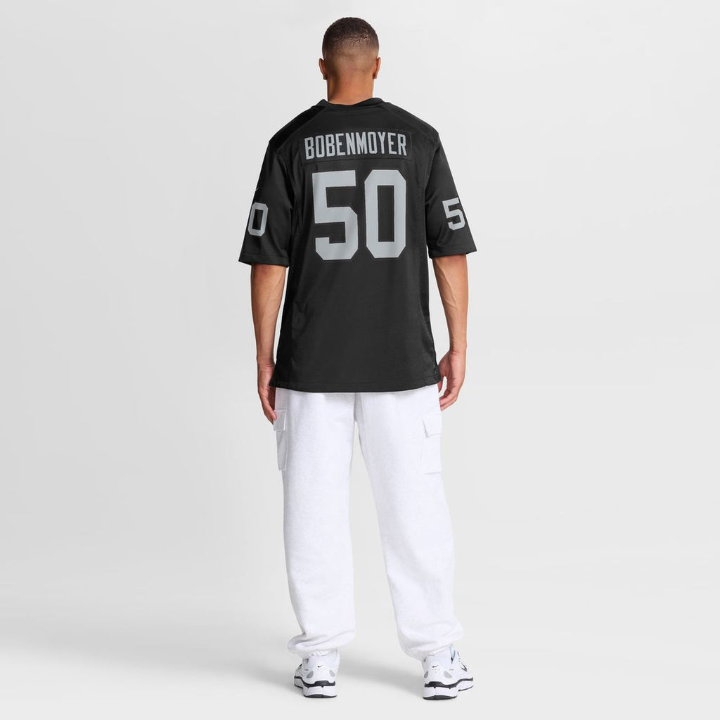 Men's Las Vegas Raiders Jacob Bobenmoyer Nike Black Game product image 8