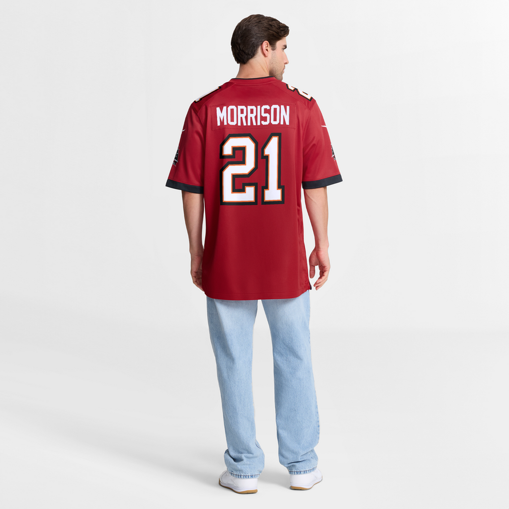 Men's Tampa Bay Buccaneers Benjamin Morrison Nike Red Team product image 8