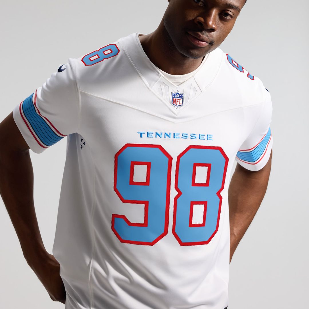 Men's Tennessee Titans Jeffery Simmons Nike Light Blue Team product image 34