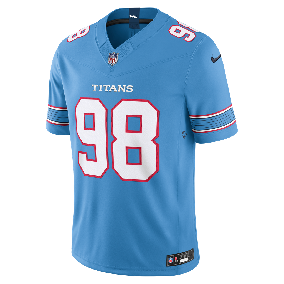 Men's Tennessee Titans Jeffery Simmons Nike Light Blue Team product image 2