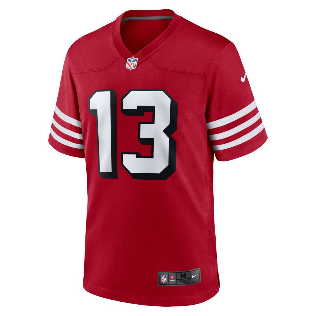 Men San Francisco 49ers Brock Purdy Nike Scarlet Alternate product image 2