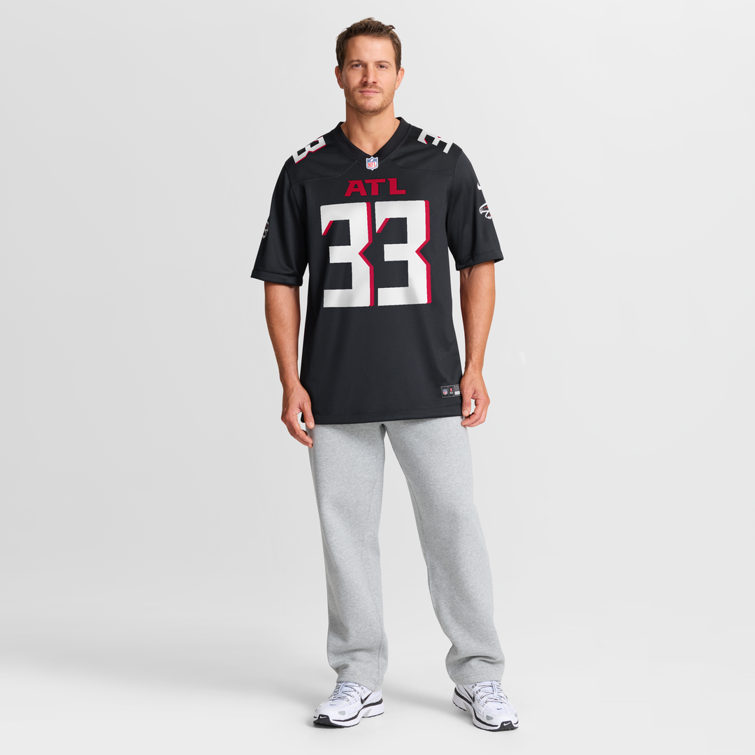 Men's Atlanta Falcons Michael Turner Nike Black Game product image 7