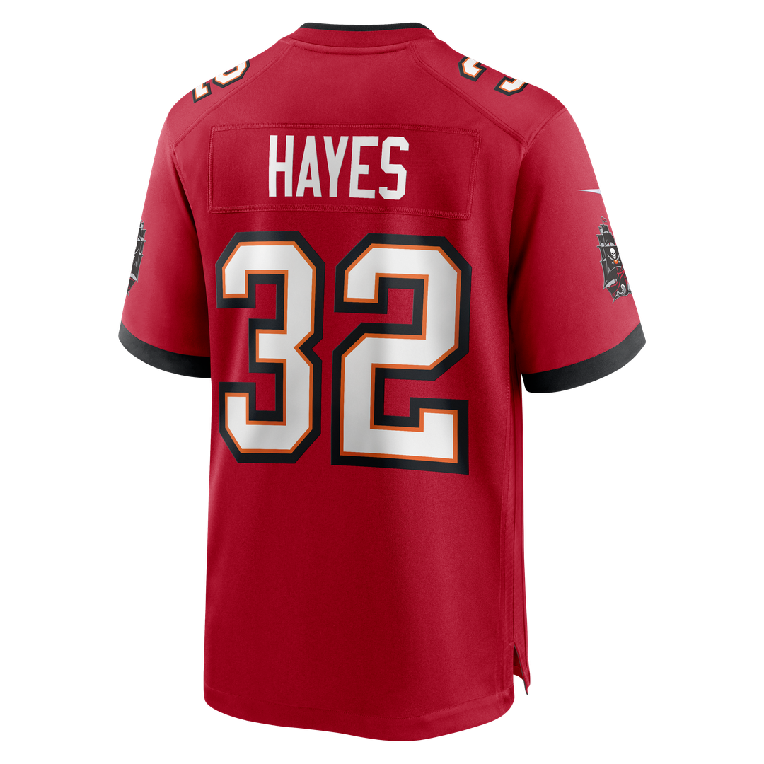 Men's Tampa Bay Buccaneers Josh Hayes Nike Red Game Jersey product image 3