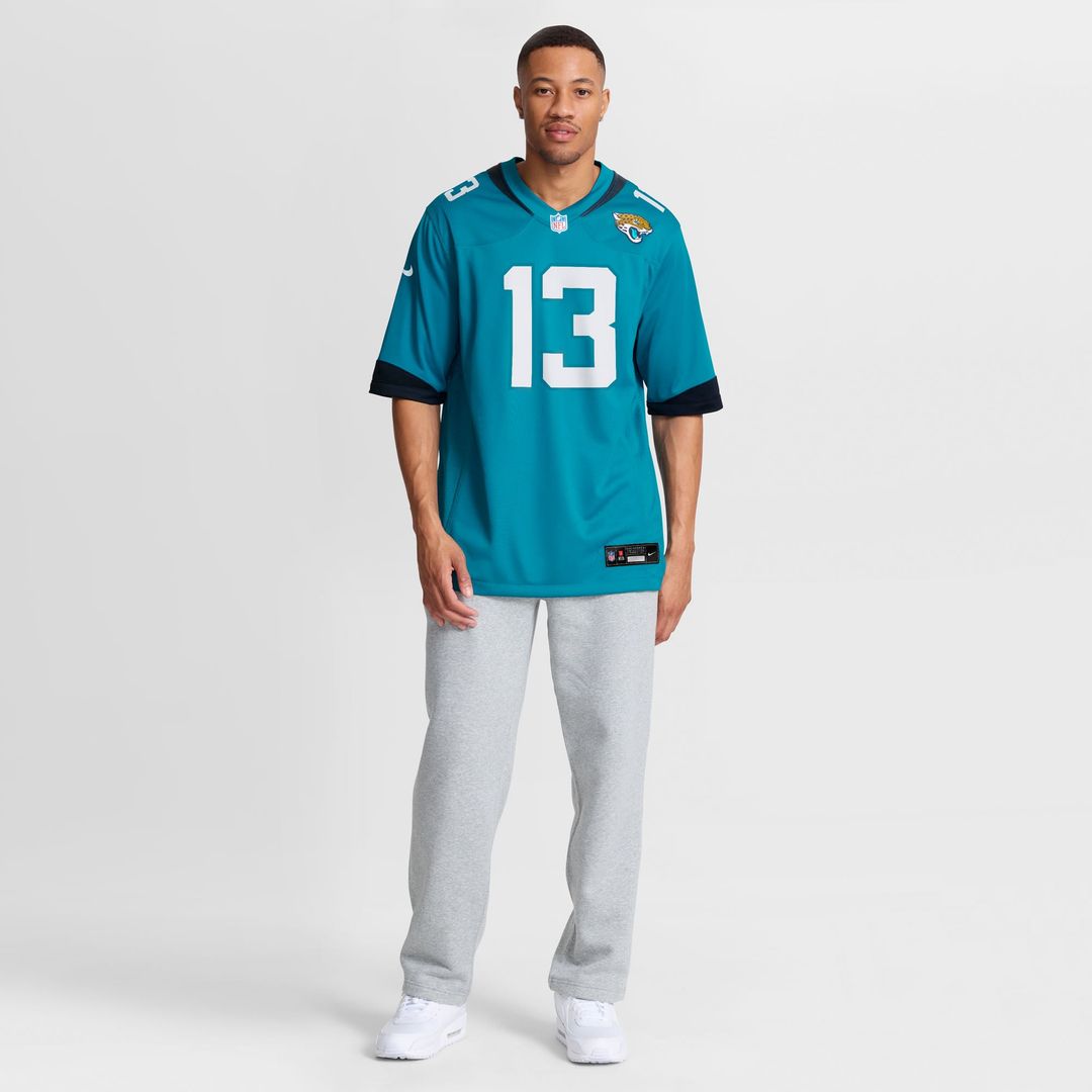 Men's Jacksonville Jaguars Tim Jones Nike Teal Team Game product image 4