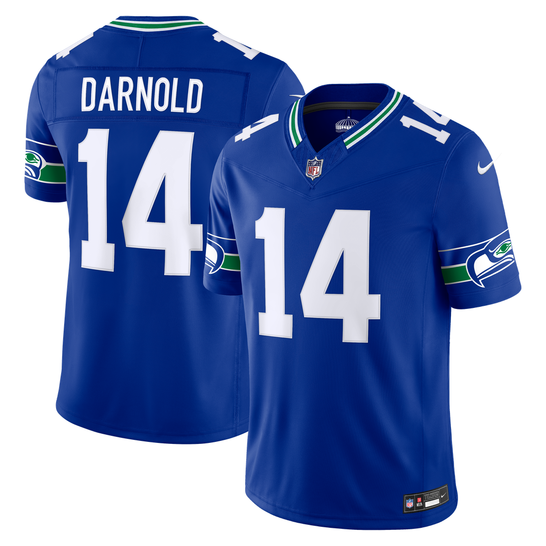 Men's Seattle Seahawks Sam Darnold Nike Royal Alternate product image 4