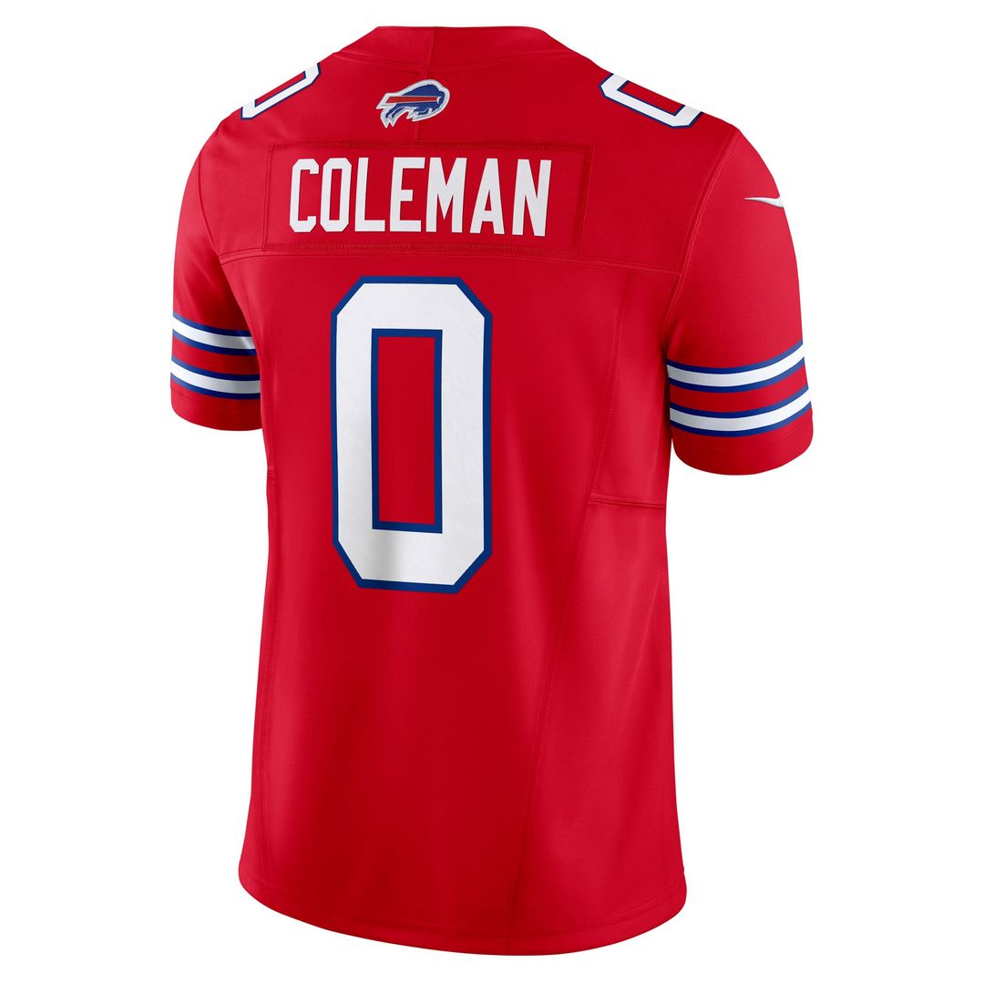 Men's Buffalo Bills Keon Coleman Nike Red Alternate Vapor product image 3