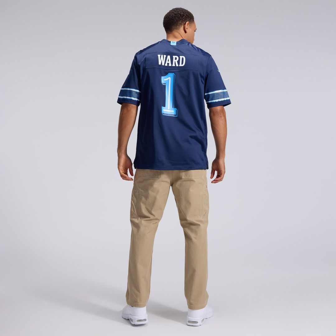 Men's Tennessee Titans Cameron Ward Nike Navy 2026 product image 5