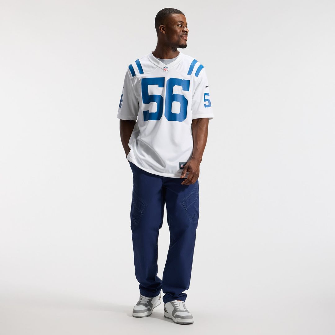 Men's Indianapolis Colts Quenton Nelson Nike White Game product image 4