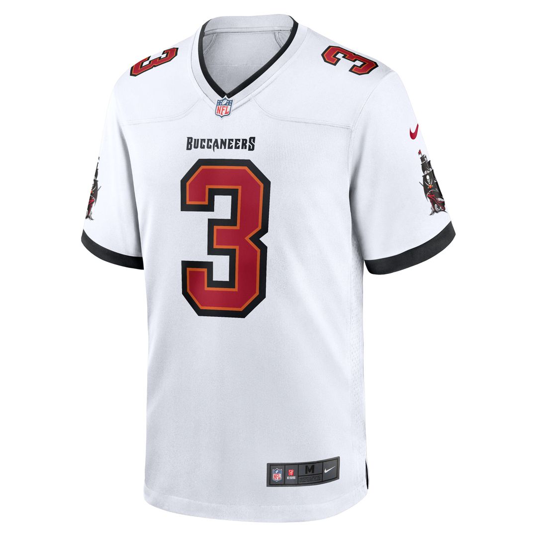 Men's Tampa Bay Buccaneers Rueben Bain Jr. Nike White Game product image 5