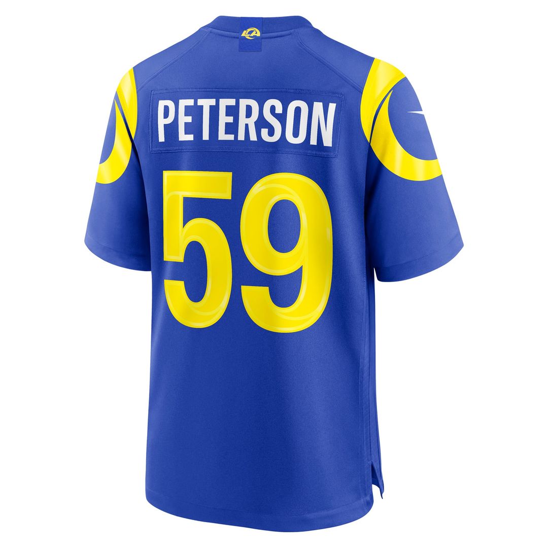 Men's Los Angeles Rams Darryl Peterson Nike Royal Game product image 3