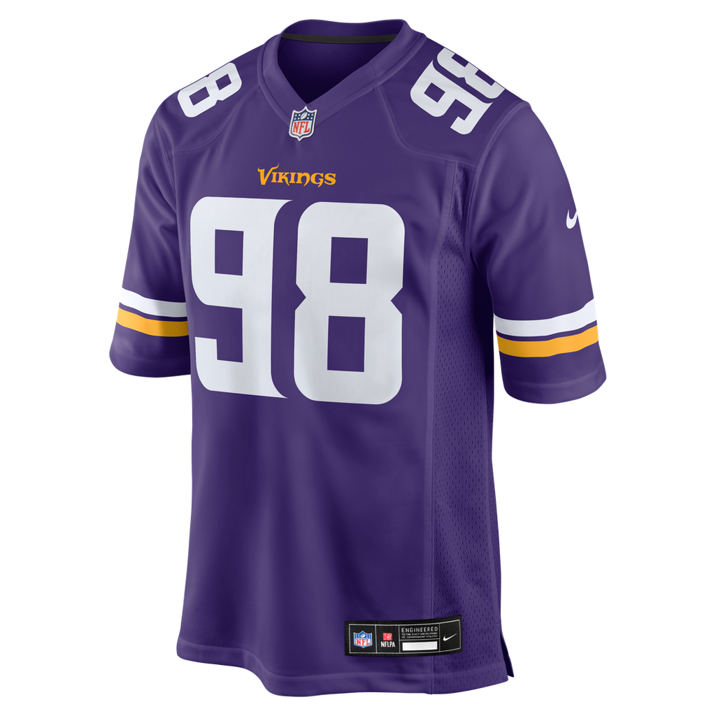 Men's Minnesota Vikings Bo Richter Nike Purple Team Game product image 2