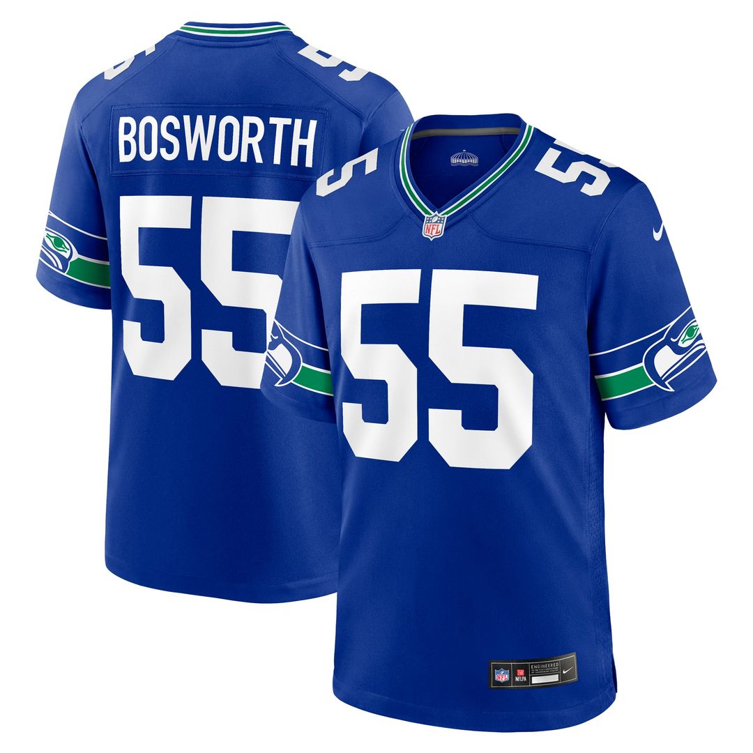 Men's Seattle Seahawks Brian Bosworth Nike Royal Retired product image 1